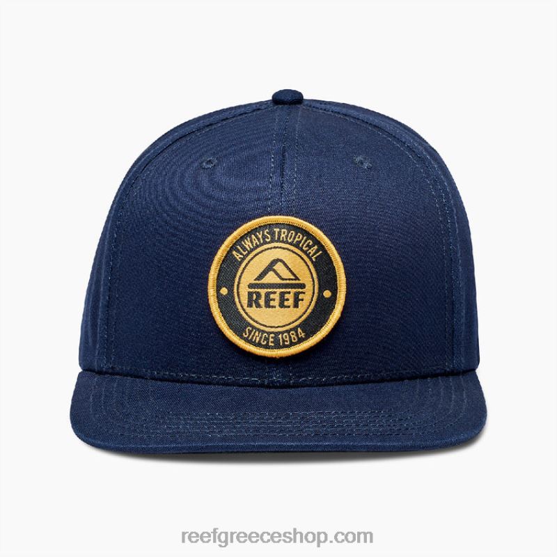 ceb3cf81_reef_cebaceb1cf80ceadcebbcebf_woodbury_flat_bill_ceaccebdceb4cf81ceb5cf82_ceb4ceb9ceb1cebacf81ceb9cf84ceb9cebaceac_cebcc.jpg γρ Reef καπέλο woodbury flat bill άνδρες διακριτικά μπλε 044RT806 - Image 1