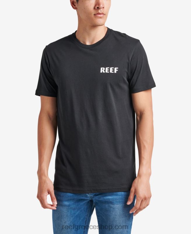 ceb3cf81_reef_cebacebfcebdcf84cebfcebcceaccebdceb9cebacebf_cebccf80cebbcebfcf85ceb6ceaccebaceb9_ceaccebdceb4cf81ceb5cf82_cf.jpg γρ Reef κοντομάνικο μπλουζάκι άνδρες χαβιάρι 044RT608 - Image 1