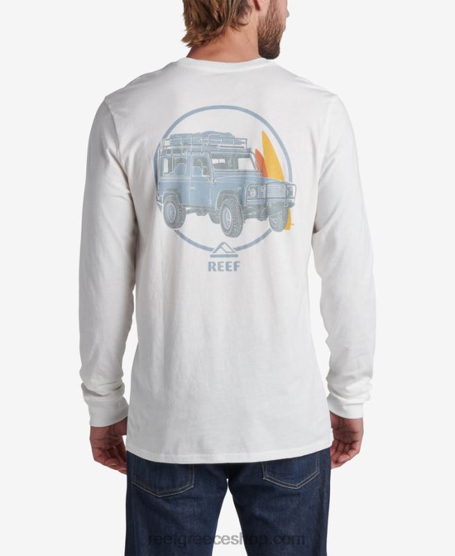 ceb3cf81_reef_cebcceb1cebacf81cf85cebcceaccebdceb9cebacebf_cebccf80cebbcebfcf85ceb6ceaccebaceb9_copen_ceaccebdceb4cf81ceb5cf.jpg γρ Reef μακρυμάνικο μπλουζάκι copen άνδρες marshmallow 044RT623 - Image 1