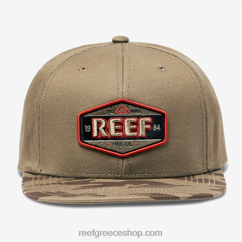 ceb3cf81_reef_hightime_cebaceb1cf80ceadcebbcebf_snapback_ceaccebdceb4cf81ceb5cf82_cebacebfcebbceafceb1cebdceb4cf81cebf_044rt772.jpg γρ Reef hightime καπέλο snapback άνδρες κολίανδρο 044RT772 - Image 1