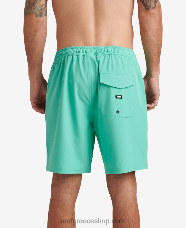 γρ Reef jackson board short 17" άνδρες ηλεκτρικό πράσινο 044RT704 - Image 2