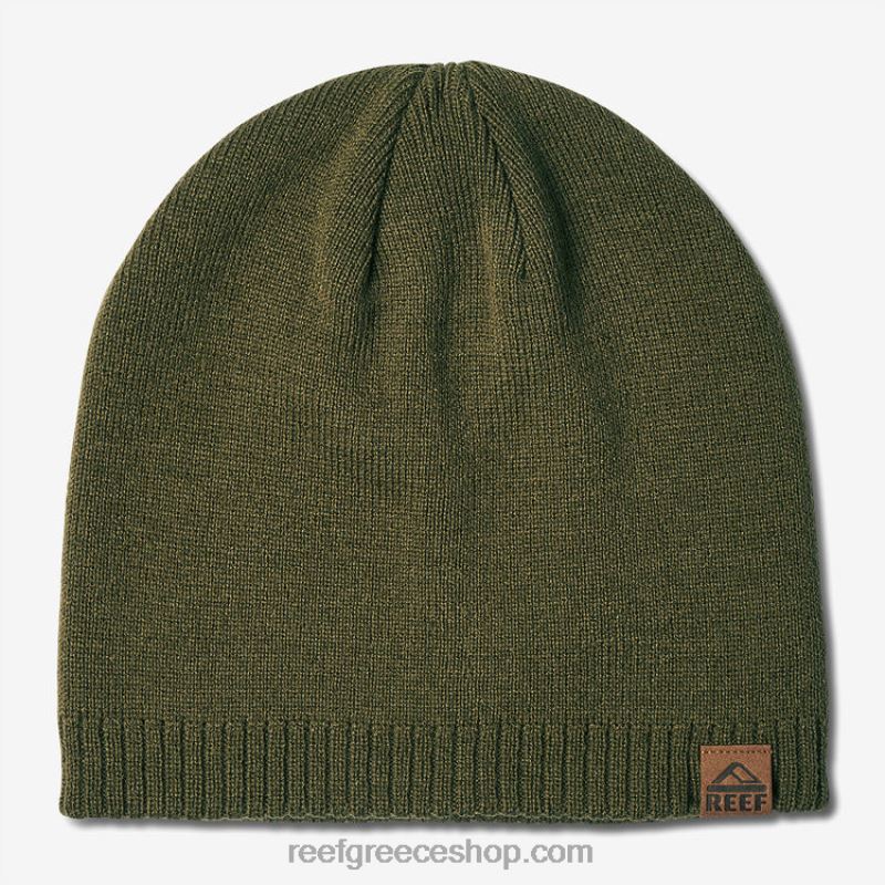 ceb3cf81_reef_marty_skull_beanie_ceaccebdceb4cf81ceb5cf82_cebcceb1cf8dcf81ceb7_ceb5cebbceb9ceac_044rt814.jpg γρ Reef marty skull beanie άνδρες μαύρη ελιά 044RT814 - Image 1