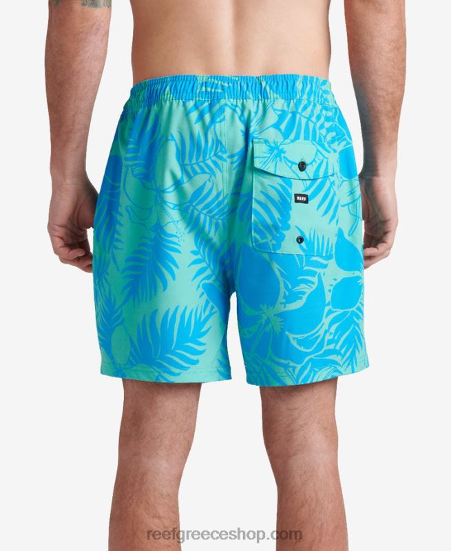 γρ Reef walton board short 19" άνδρες ηλεκτρικό πράσινο 044RT717 - Image 2