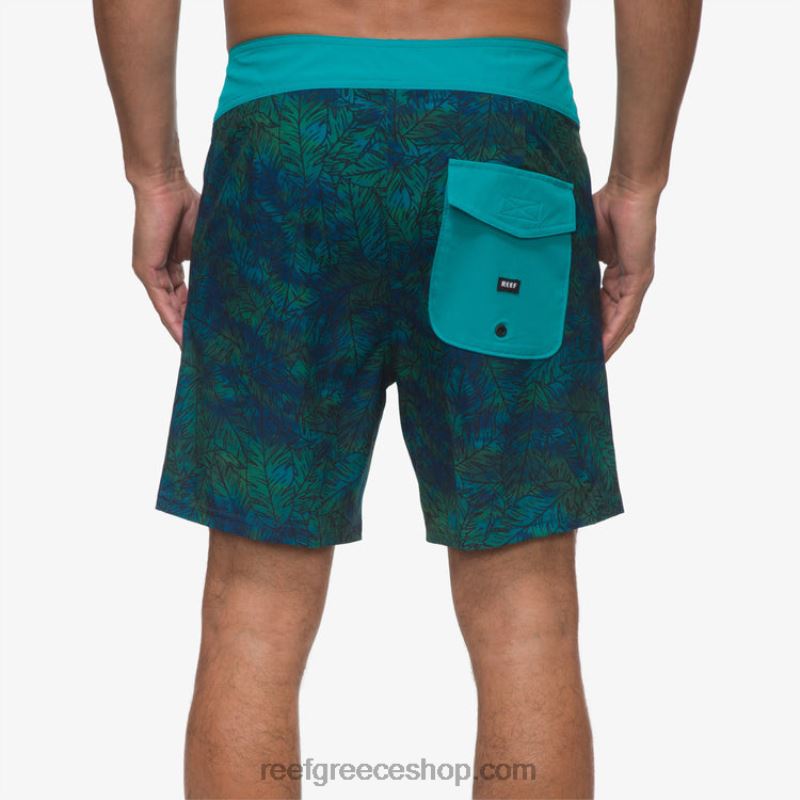 γρ Reef worley board short 17" άνδρες πλακάκι μπλε 044RT690 - Image 3