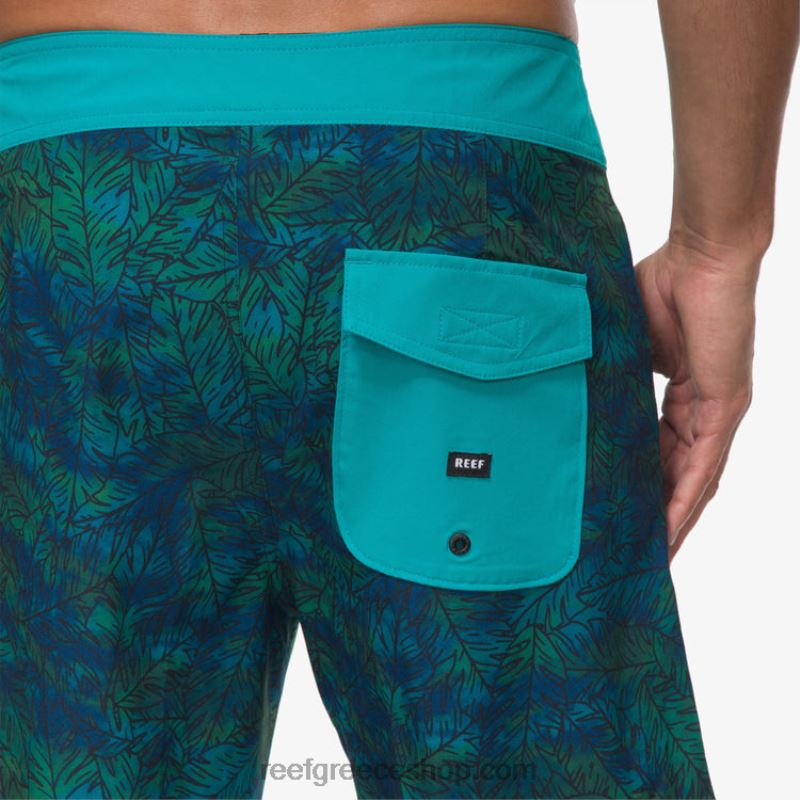 γρ Reef worley board short 17" άνδρες πλακάκι μπλε 044RT690 - Image 5