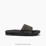 γρ Reef ανεμιστήρας διαφάνεια άνδρες ελιά camo 044RT356 - Image 4