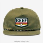 γρ Reef απολαύστε snapback μη δομημένο καπέλο άνδρες μαύρη ελιά 044RT784 - Image 2