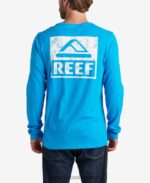 γρ Reef γαλότσες γραφικό μακρυμάνικο μπλουζάκι άνδρες ωκεανός της Χαβάης 044RT603 - Image 2
