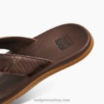 γρ Reef δερμάτινο santa ana άνδρες σκούρο καφέ 044RT365 - Image 6