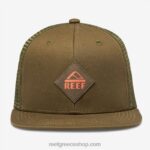γρ Reef καπέλο φορτηγατζή madre snapback άνδρες μαύρη ελιά 044RT760
