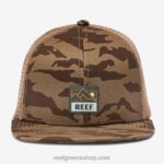 γρ Reef καπέλο φορτηγατζή snapback backwoods άνδρες κολίανδρο 044RT765