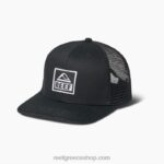 γρ Reef Καπέλο φορτηγατζή snapback townsend άνδρες πειρατικό μαύρο 044RT761