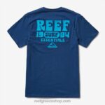 γρ Reef κοντομάνικο μπλουζάκι carland άνδρες διακριτικά μπλε 044RT565 - Image 4