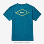 γρ Reef κοντομάνικο μπλουζάκι άνδρες κυανό μαύρο ρείκι 044RT575 - Image 4