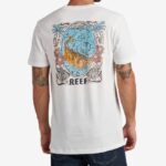 γρ Reef κοντομάνικο μπλουζάκι άνδρες marshmallow 044RT555