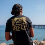 γρ Reef κοντομάνικο μπλουζάκι γαλότσες άνδρες χαβιάρι 044RT561 - Image 2