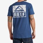 γρ Reef κοντομάνικο μπλουζάκι γαλότσες άνδρες διακριτικά μπλε 044RT554