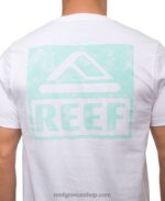 γρ Reef κοντομάνικο μπλουζάκι γαλότσες άνδρες ΑΝΟΙΧΤΟ Ασπρο 044RT560 - Image 5