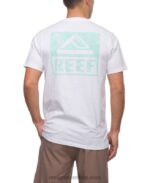 γρ Reef κοντομάνικο μπλουζάκι γαλότσες άνδρες ΑΝΟΙΧΤΟ Ασπρο 044RT560