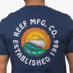 γρ Reef κοντομάνικο μπλουζάκι δικαστηρίου άνδρες ένσημα μπλε 044RT556 - Image 6