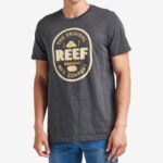 γρ Reef κοντομάνικο μπλουζάκι κλαρκ άνδρες κάρβουνο hthr 044RT601