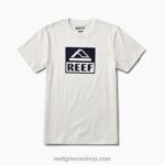 γρ Reef κοντομάνικο μπλουζάκι οδηγού άνδρες marshmallow 044RT630 - Image 3