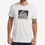 γρ Reef κοντομάνικο μπλουζάκι οδηγού άνδρες marshmallow 044RT605