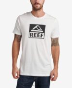 γρ Reef κοντομάνικο μπλουζάκι οδηγού άνδρες marshmallow 044RT605