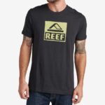 γρ Reef κοντομάνικο μπλουζάκι οδηγού άνδρες χαβιάρι 044RT613