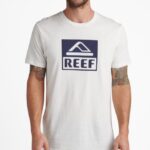 γρ Reef κοντομάνικο μπλουζάκι οδηγού άνδρες marshmallow 044RT630
