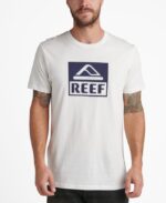 γρ Reef κοντομάνικο μπλουζάκι οδηγού άνδρες marshmallow 044RT630