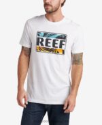 γρ Reef κοντομάνικο μπλουζάκι της Βεγγάλης άνδρες marshmallow 044RT617