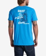 γρ Reef κοντομάνικο μπλουζάκι cruiser άνδρες γαλλικό μπλε 044RT573
