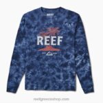 γρ Reef κοντομάνικο μπλουζάκι intel βαφής άνδρες ΠΟΛΕΜΙΚΟ ΝΑΥΤΙΚΟ 044RT626