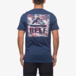 γρ Reef κοντομάνικο μπλουζάκι liberty άνδρες ένσημα μπλε 044RT568