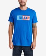 γρ Reef κοντομάνικο μπλουζάκι stetson άνδρες λάπις 044RT620