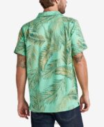 γρ Reef κοντομάνικο πουκάμισο peters άνδρες ηλεκτρικό πράσινο 044RT668 - Image 2