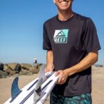 γρ Reef κοντομάνικο rodeo χαλαρή εφαρμογή rash guard tee άνδρες χαβιάρι 044RT582 - Image 2