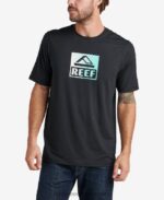 γρ Reef κοντομάνικο rodeo χαλαρή εφαρμογή rash guard tee άνδρες χαβιάρι 044RT582