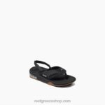 γρ Reef λίγο ανεμιστήρα παιδιά μαύρο ασήμι 044RT816 - Image 2