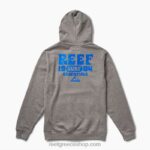 γρ Reef με κουκούλα πουλόβερ carland άνδρες ατσάλι γκρι 044RT743 - Image 4