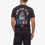 γρ Reef μπουμ μπουμ κοντομάνικο μπλουζάκι άνδρες χαβιάρι 044RT580