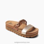 γρ Reef cushion vista hi twist γυναίκες μαύρισμα/σαμπάνια 044RT146