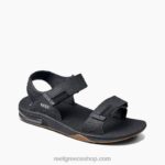 γρ Reef fanning baja άνδρες μαύρο/σχίδι 044RT377
