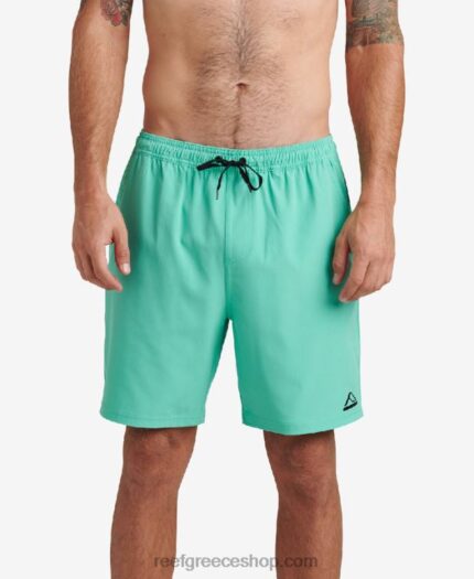 γρ Reef jackson board short 17" άνδρες ηλεκτρικό πράσινο 044RT704