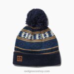 γρ Reef Jimmy jaquard cuff beanie άνδρες μπιζού μπλε 044RT798