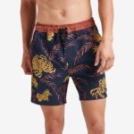 γρ Reef John volley short 17" άνδρες νυχτερινός ουρανός 044RT695