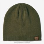 γρ Reef marty skull beanie άνδρες μαύρη ελιά 044RT814