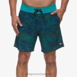γρ Reef worley board short 17" άνδρες πλακάκι μπλε 044RT690